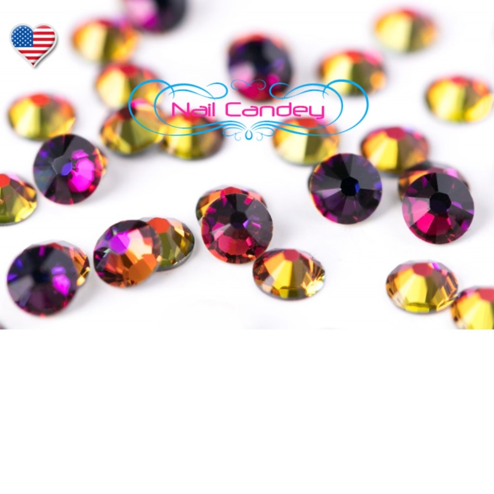 Ab Volcano Crystals For 3D Nail Art